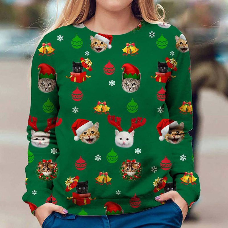 Women's Round Neck Sweatshirt