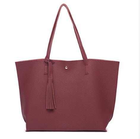 Tassel Handbags Woman PU Leather, Women's Handbag