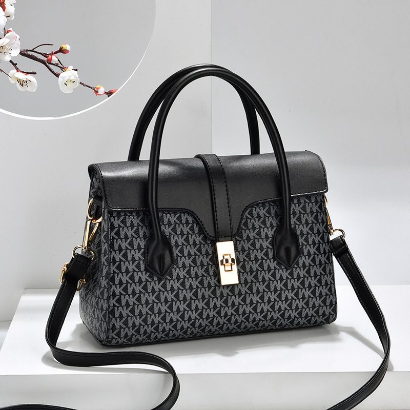 Retro Textured Crossbody Bag
