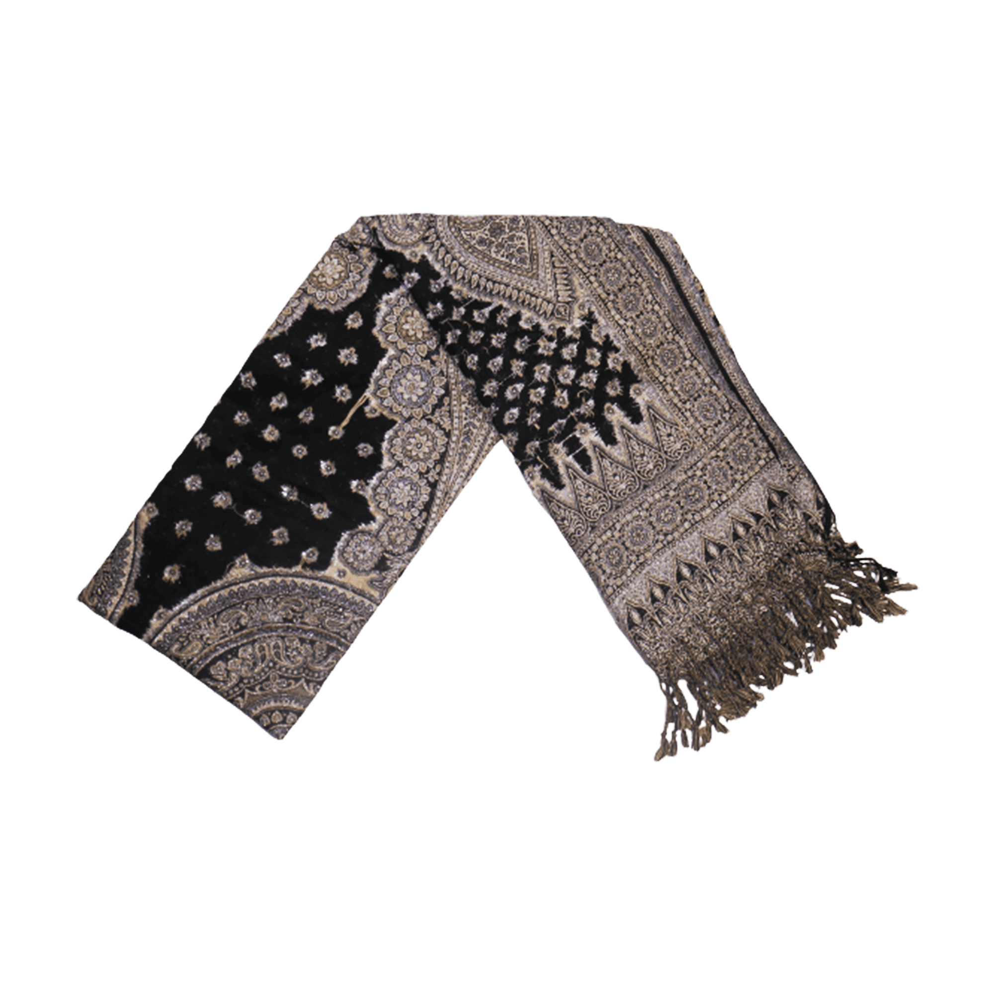 Embroidered shawls